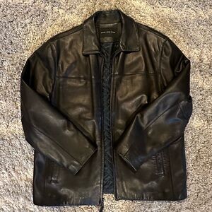 Men’s leather jacket